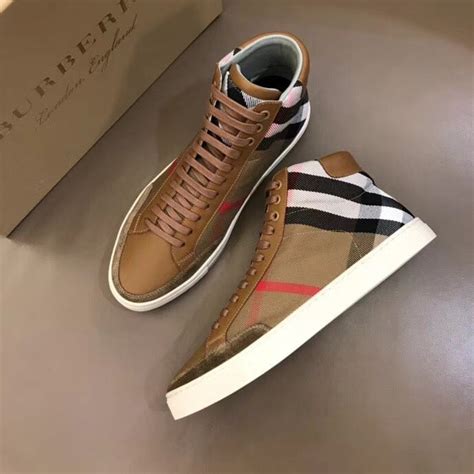 men's burberry shoes|burberry shoes men high top.